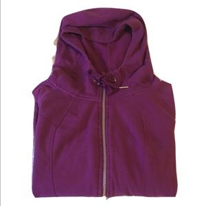 Champion Elite Zip Up Hoodie Sweatshirt, L